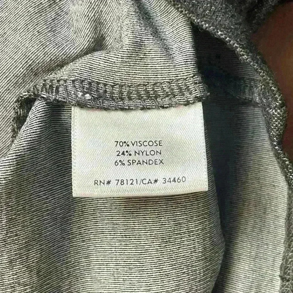 Eileen Fisher Jersey Knit Stretch Mini Skirt Size Small Dark Gray Comfort - Picture 5 of 9